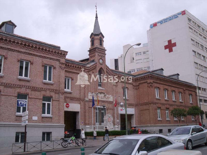 capilla del hospital central de la cruz roja san jose y santa adela