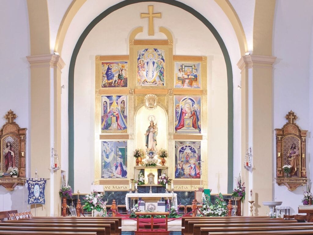 parroquia virgen del rosario